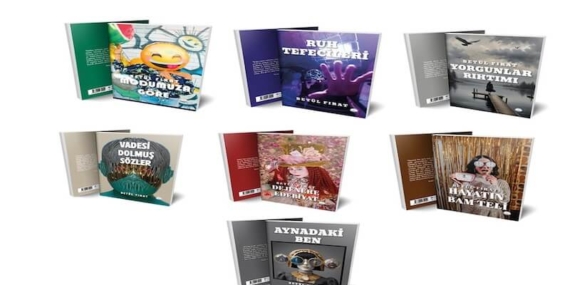 Yazar ve Şair Betül Fırat’tan Tek Seferde 7 Kitap Müjdesi